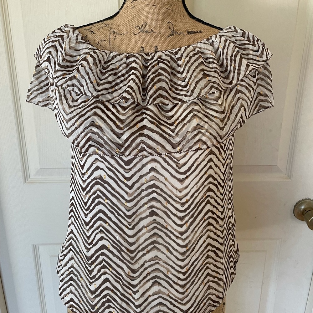 XS WHBM off the shoulder top